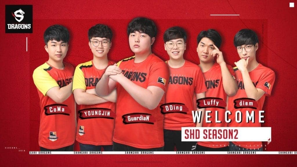Shanghai Dragons OWL Franchise Signs Six New Players