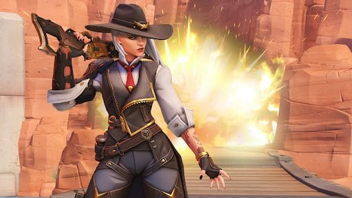 Ashe Overwatch Coach Gun