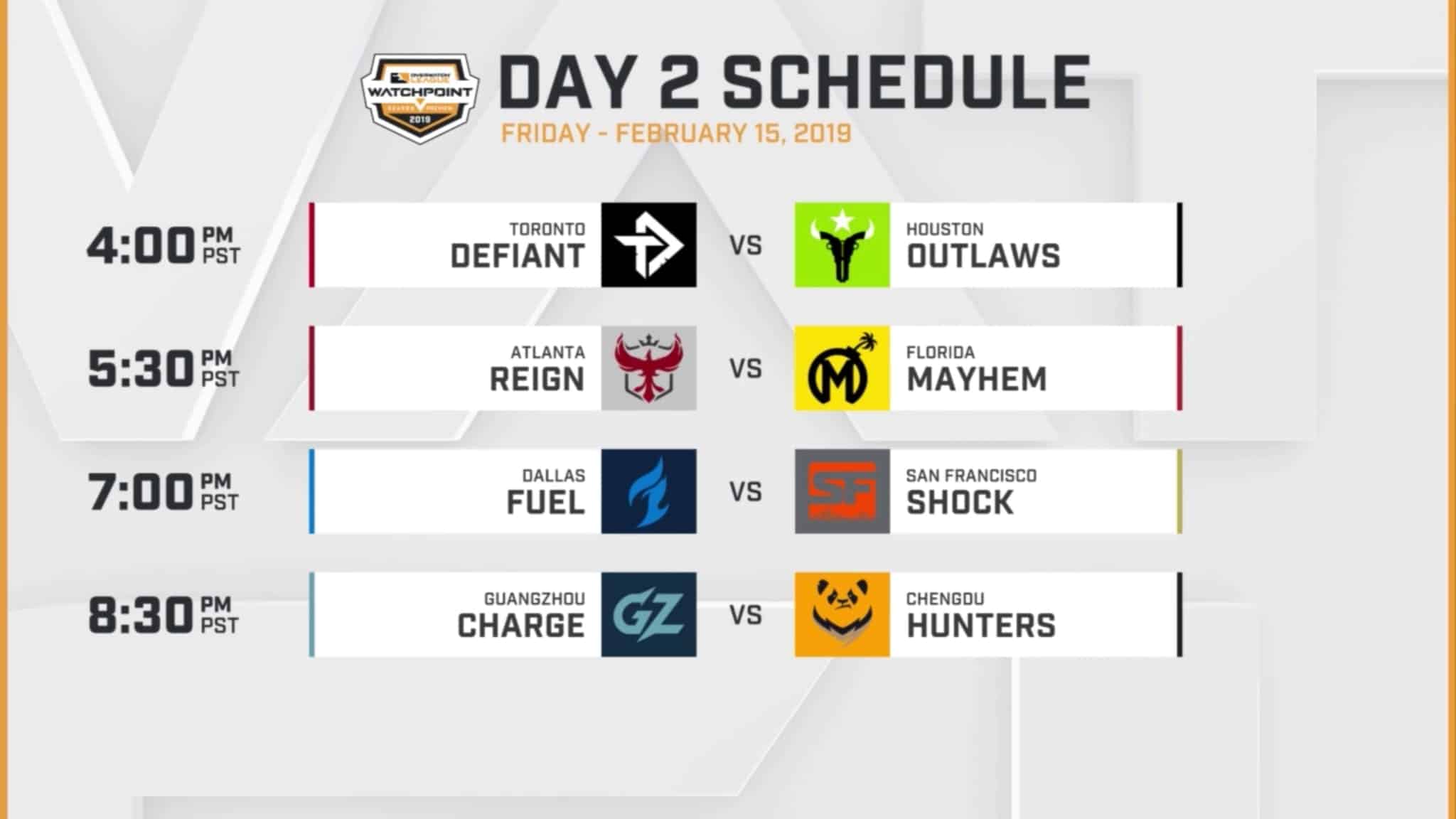 OWL Season 2 Day 2
