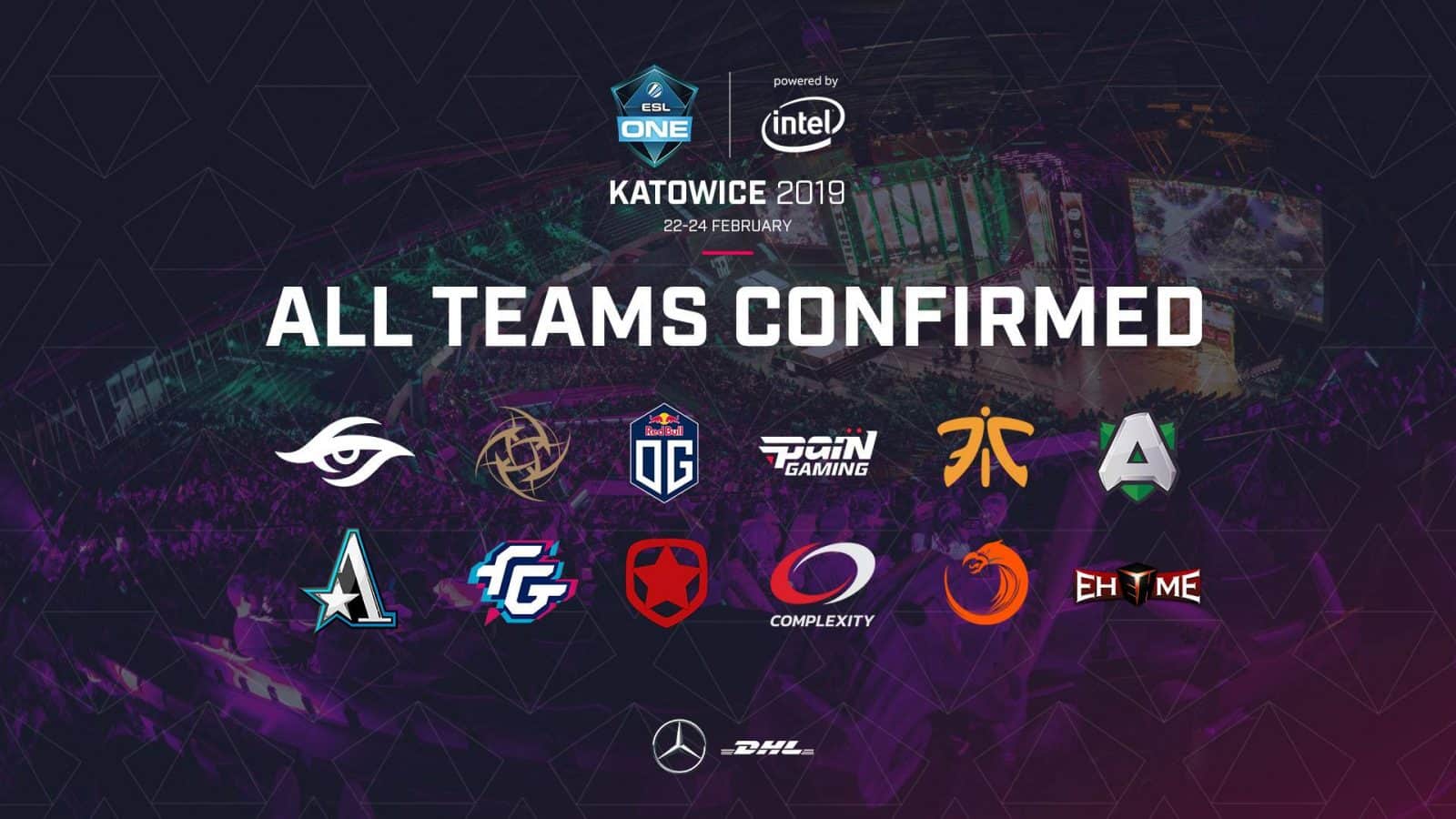 ESL One Katowice 2019 – Teams Announced