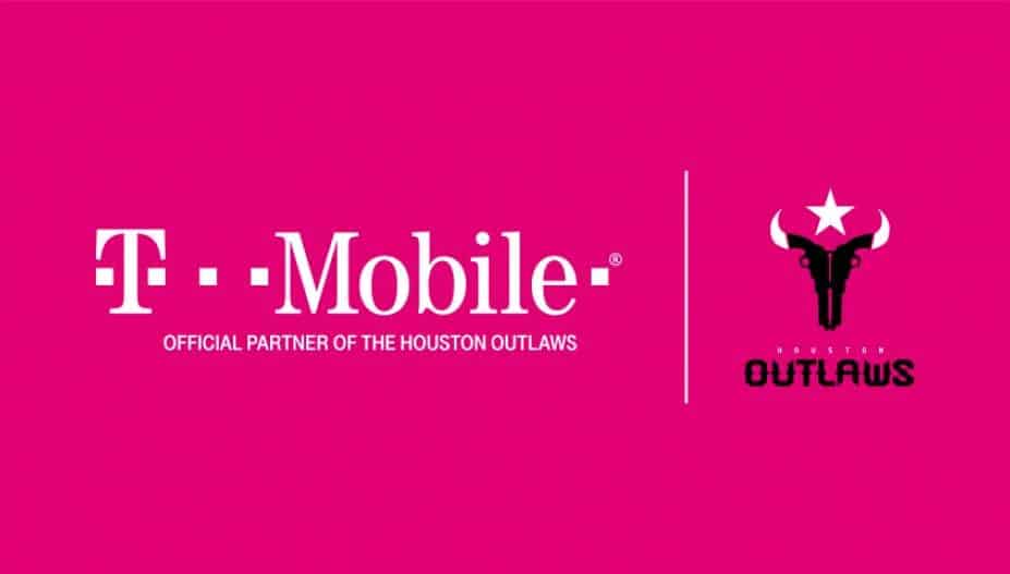 Houston Outlaws continue partnership with TMobile