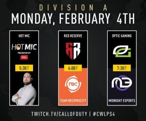 Call of Duty World League Games