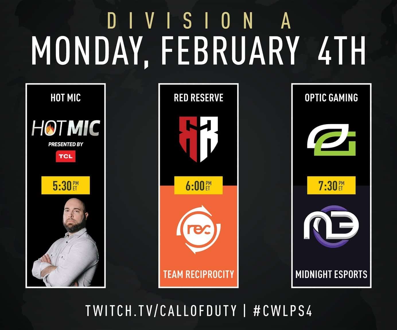 Call of Duty World League Games