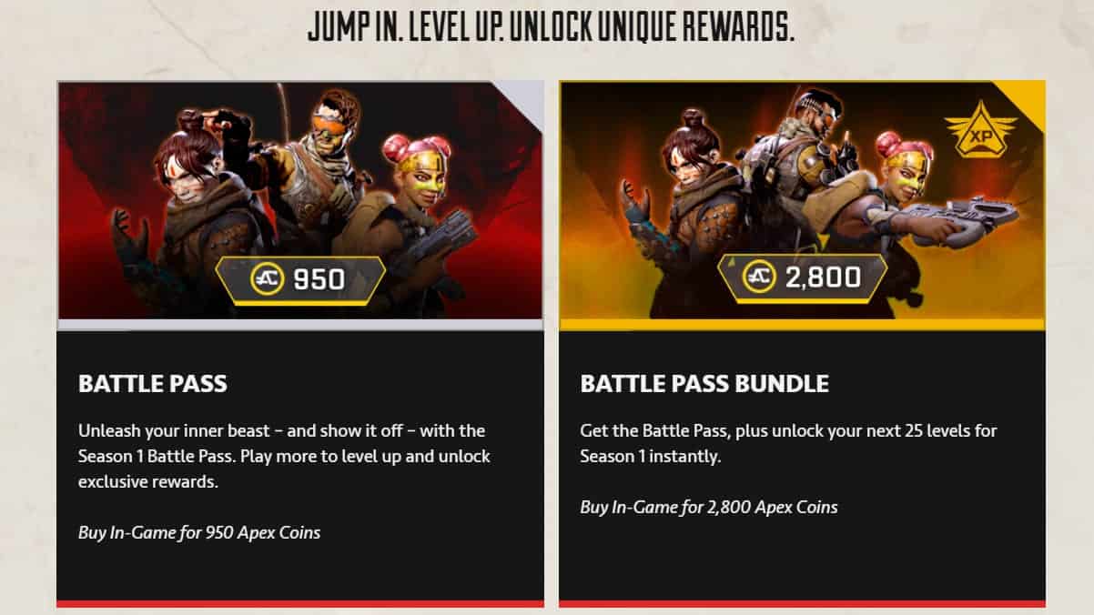 Apex Legends Battle Pass