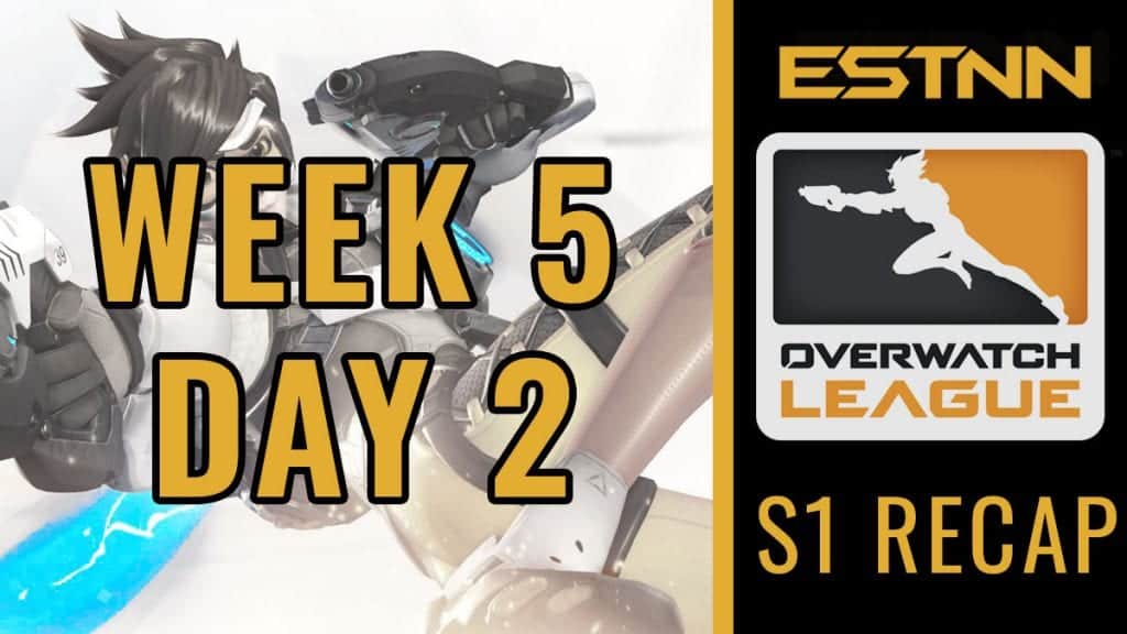Overwatch League Stage 1 Week 5 Day 2 Recap