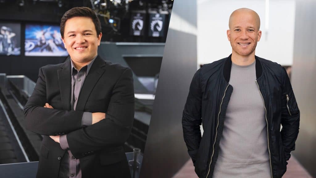 Current Co-Heads of Esports Whalen Rozelle and Jarred Kennedy