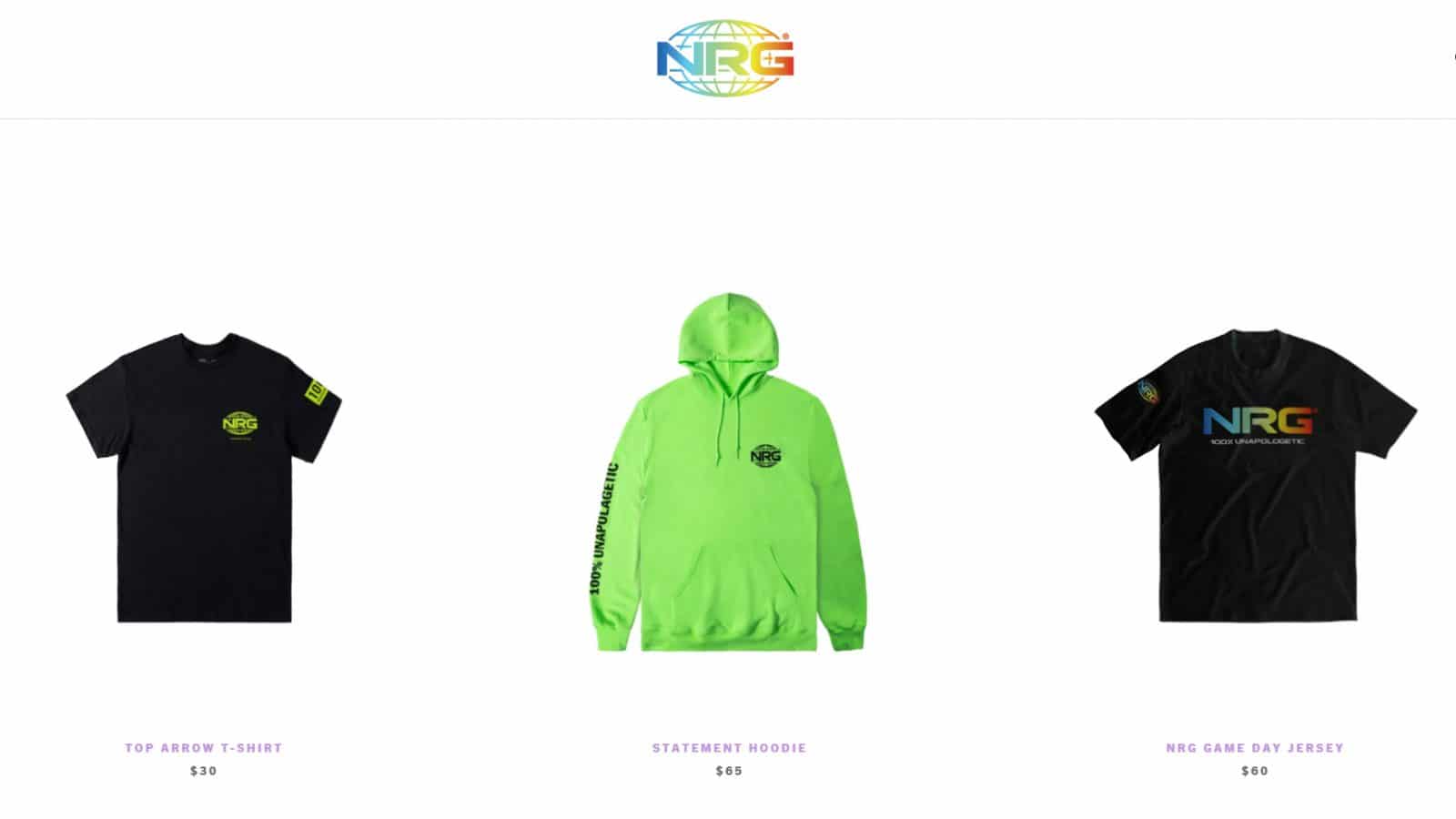 NRG Unveils Rebrand and Clothing Drop
