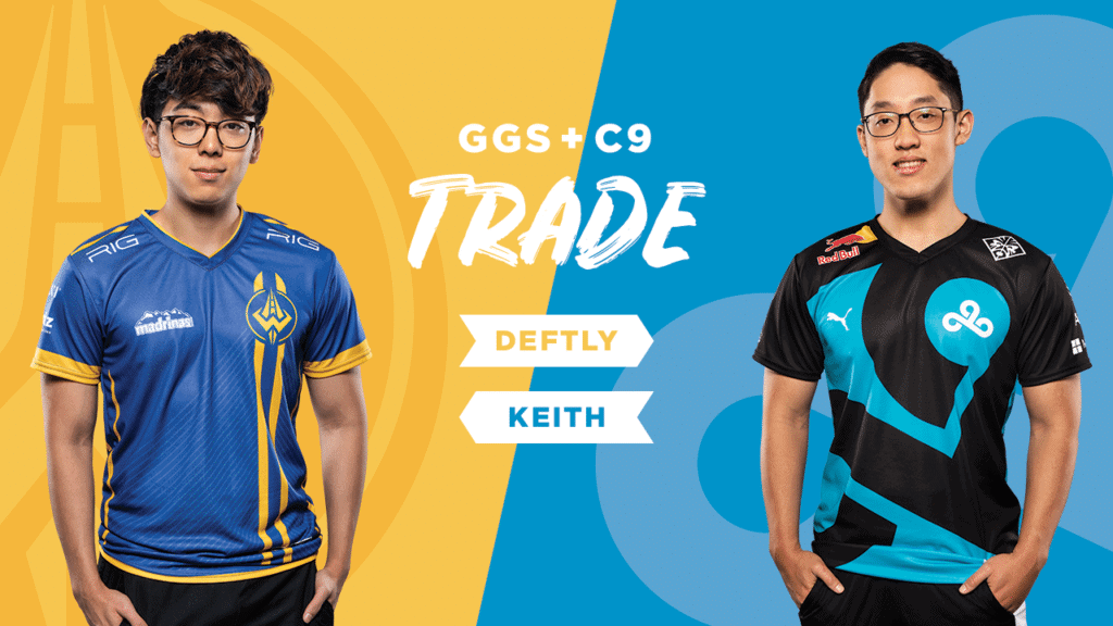 LCS: C9 Trades Keith to GGS for Deftly