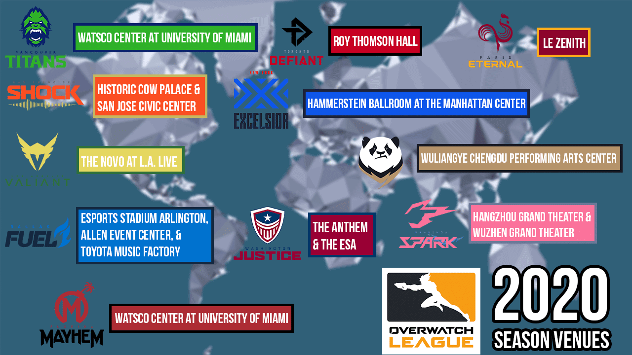 Overwatch League Home Venues