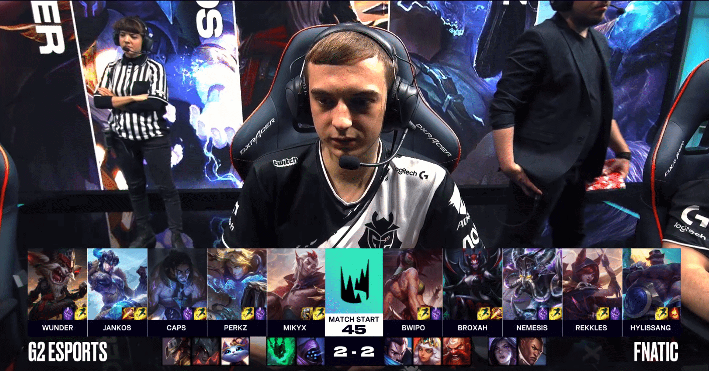 Fnatic G2 Esports LEC Playoff Round 2 Game 5 Caps