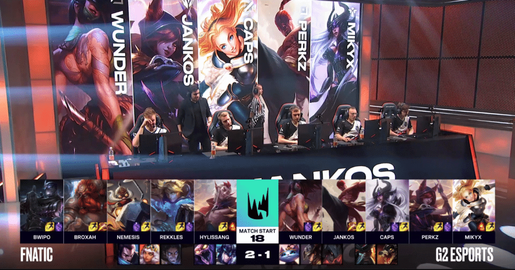 Fnatic G2 Esports LEC Playoff Round 2 Game 4