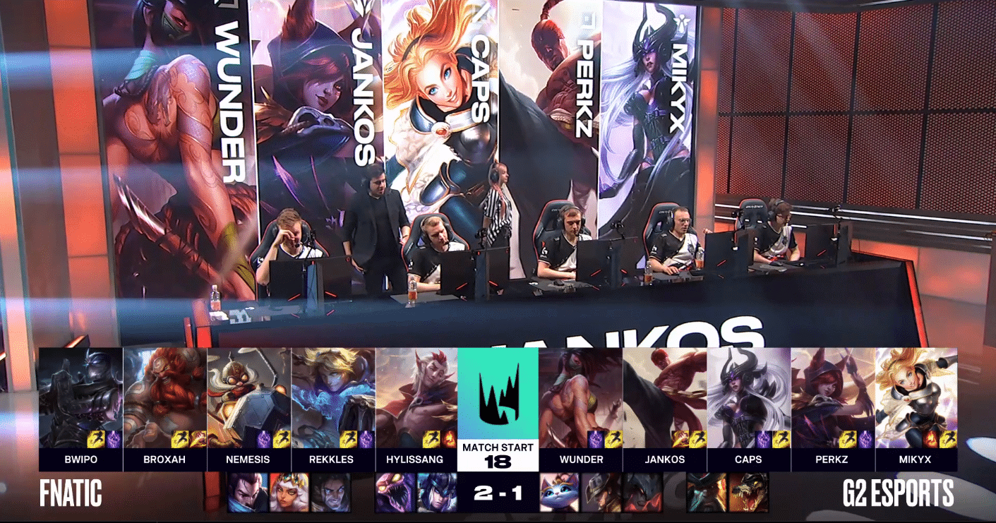 Fnatic G2 Esports LEC Playoff Round 2 Game 4