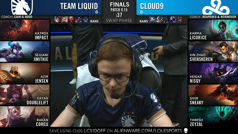 LoL LCS Summer Finals Cloud 9 vs Team Liquid