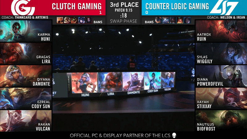 Counter Logic vs Clutch League of Legends LCS