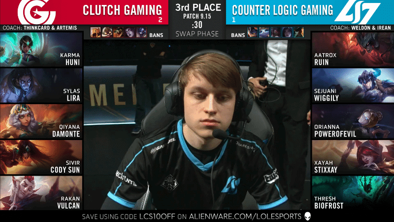 Counter Logic vs Clutch League of Legends LCS