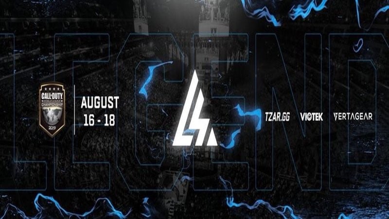 LGND Legend esports logo for Call of Duty CWL World Championship