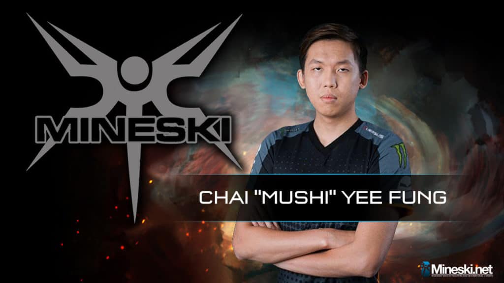 Dota 2: Mushi to Coach Mineski at The International 9