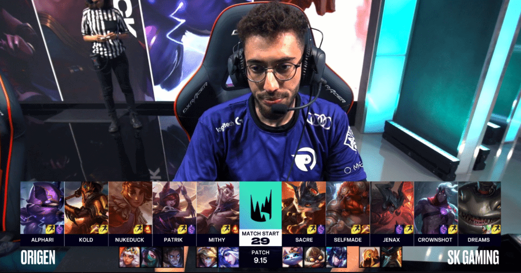 League of Legends European Championship LEC Summer Split 2019 Week Nine 9 Day Two 2 Origen OG SK Gaming