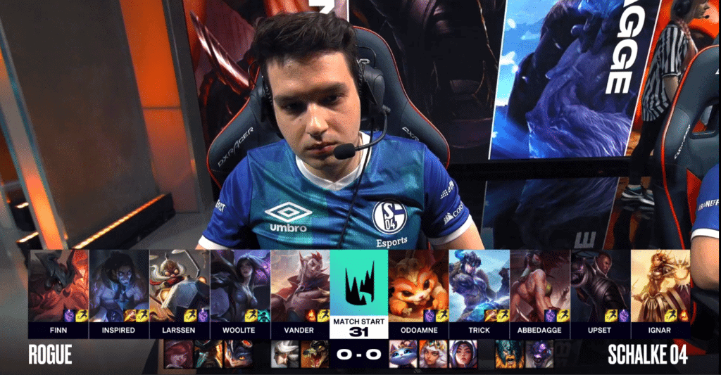 LEC Summer 2019 Playoff Round 2 Rogue Schalke 04 Game 1 odoamne