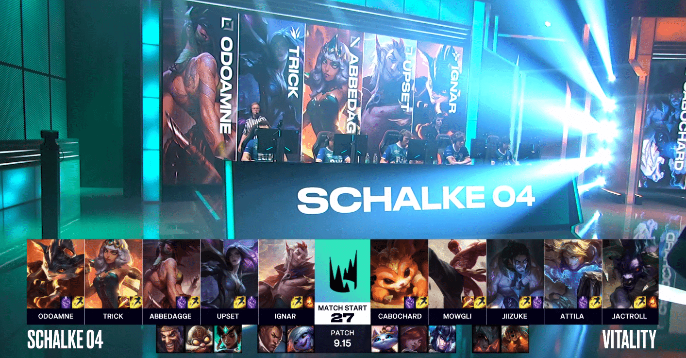 League of Legends European Championship LEC Summer Split 2019 Week Nine 9 Day Two 2 Schalke 04 S04 Vitality VIT