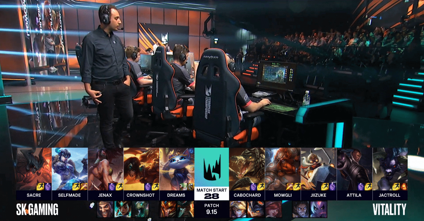 League of Legends European Championship LEC Summer Split 2019 Week Nine 9 Day Two 2 Tiebreaker SK Gaming Vitality SK