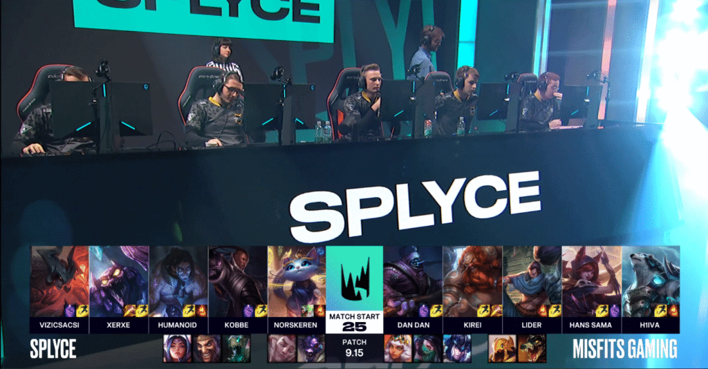 League of Legends European Championship LEC Summer Split 2019 Week Nine 9 Day Two 2 Splyce SPY Misfits MSF