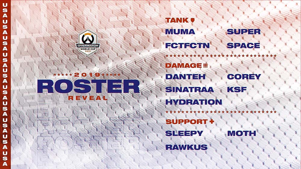 Overwatch: Team USA Announces Supports and Tanks