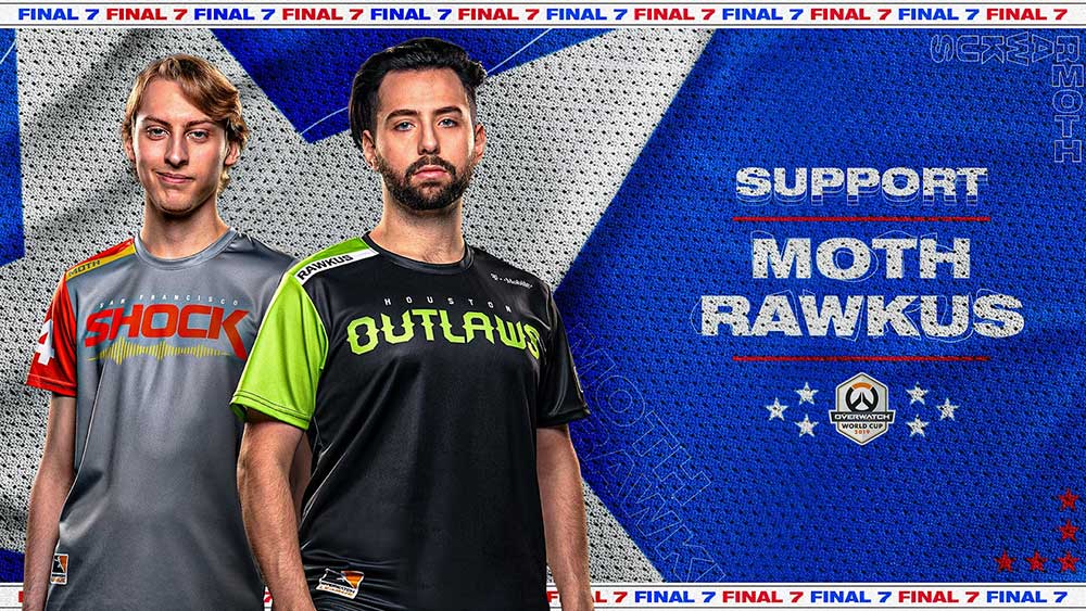 Overwatch World Cup USA Support Moth Rawkus