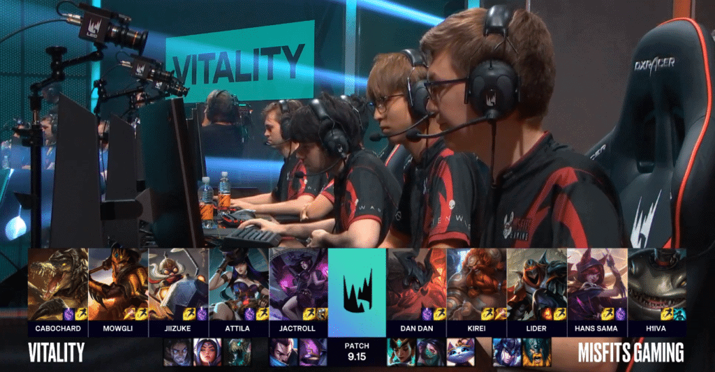League of Legends European Championship LEC Week Nine Vitality VIT Misfits MSF
