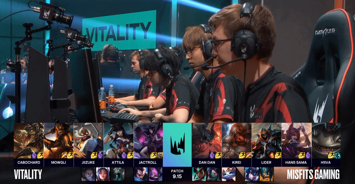 League of Legends European Championship LEC Week Nine Vitality VIT Misfits MSF