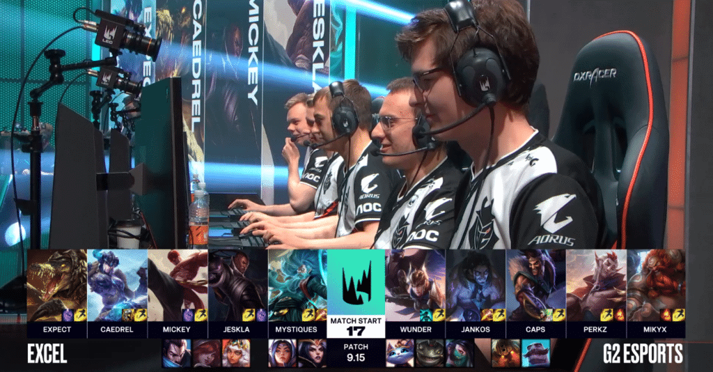 League of Legends European Championship LEC Summer Split 2019 Week Nine 9 Day Two 2 Excel Esports XL G2 Esports