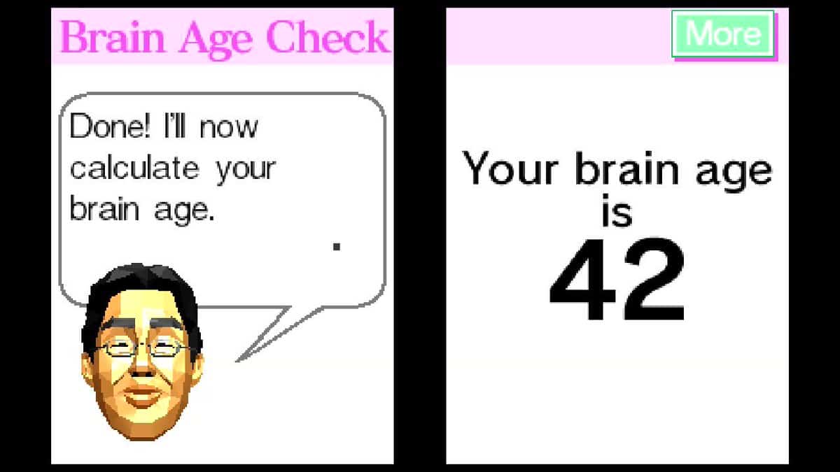 Top 50 Best Selling Video Games of All Time Brain Age