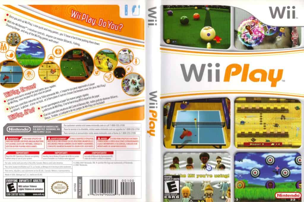 Top 50 Best Selling Video Games of All Time Wii Play