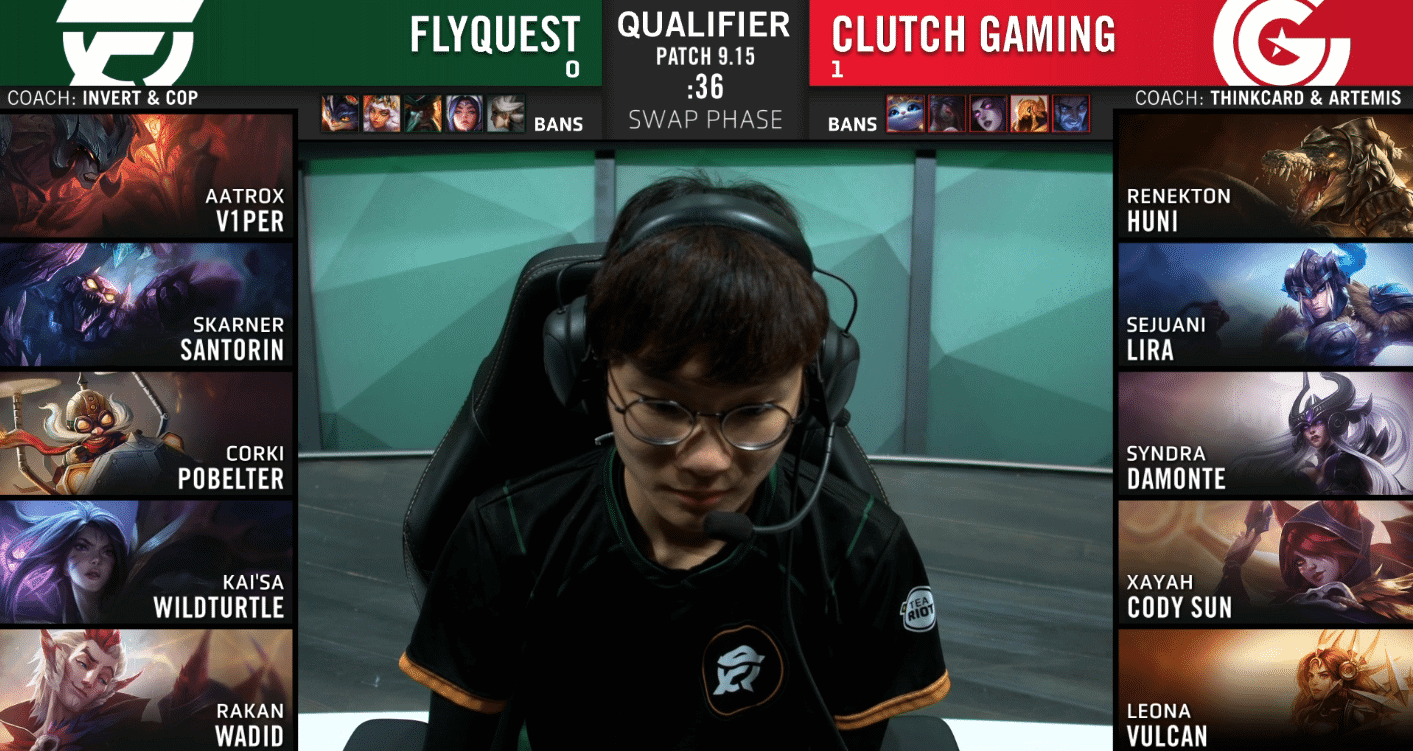 Flyquest FLY vs Clutch Gaming CG Gauntlet LCS Game 2 Wadid