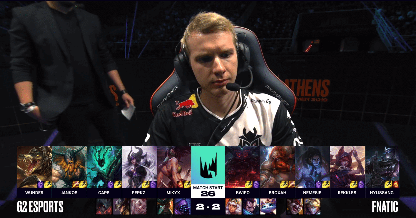G2 Esports vs Fnatic FNC Summer Finals Game Five Jankos