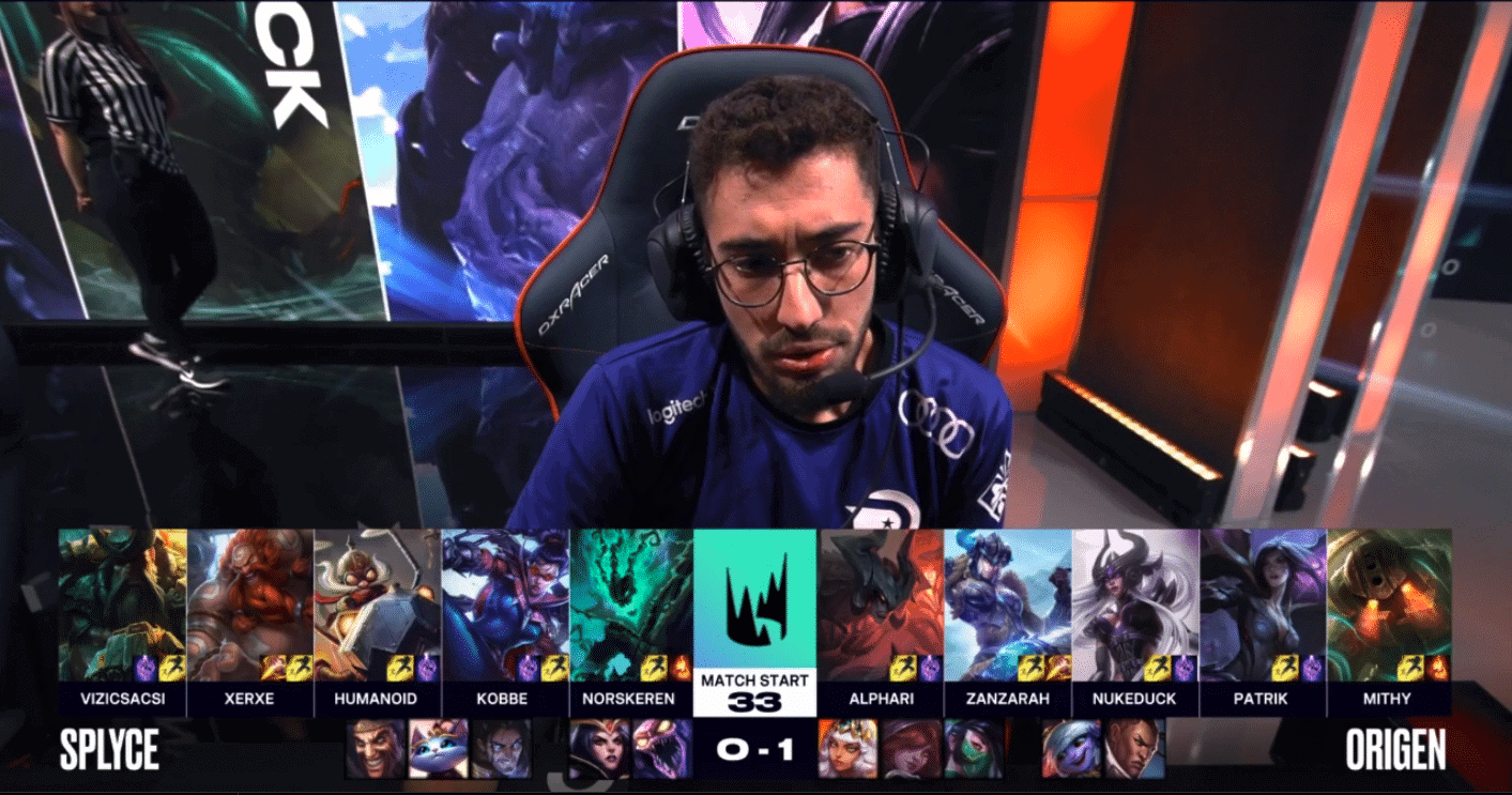 LEC Gauntlet 2019 Origen OG v Splyce SPY Game 2 Mithy