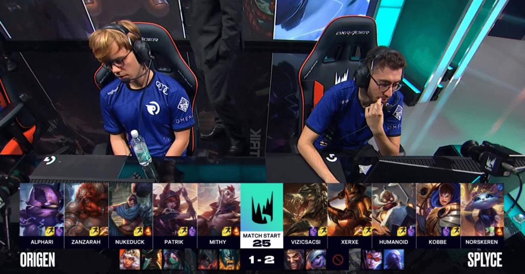 LEC Gauntlet 2019 Origen OG v Splyce SPY Game 4 Patrik Mithy
