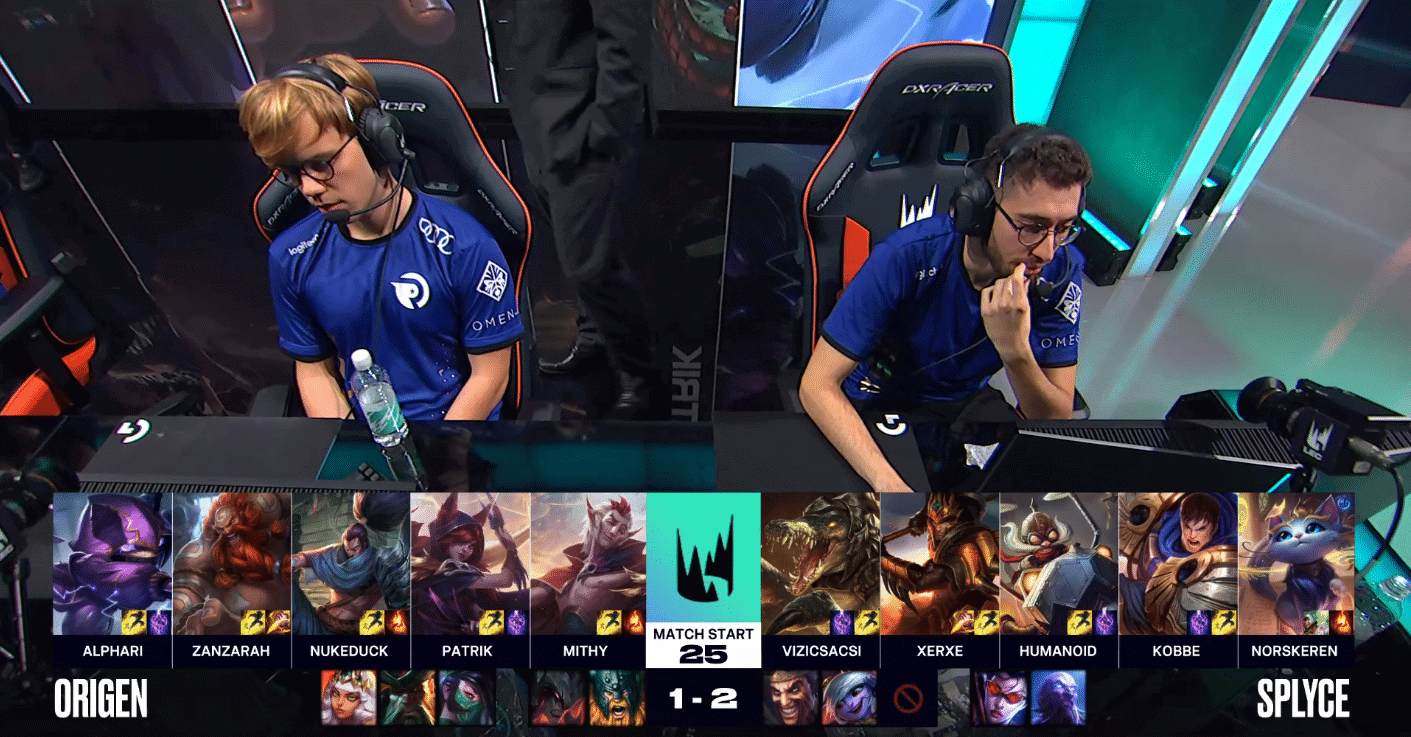 LEC Gauntlet 2019 Origen OG v Splyce SPY Game 4 Patrik Mithy