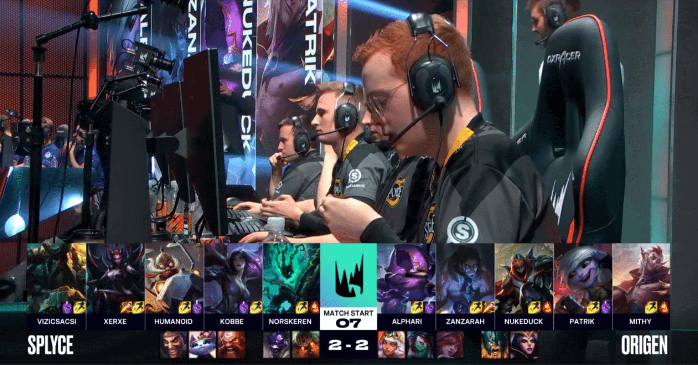 LEC Gauntlet 2019 Origen OG v Splyce SPY Game 5