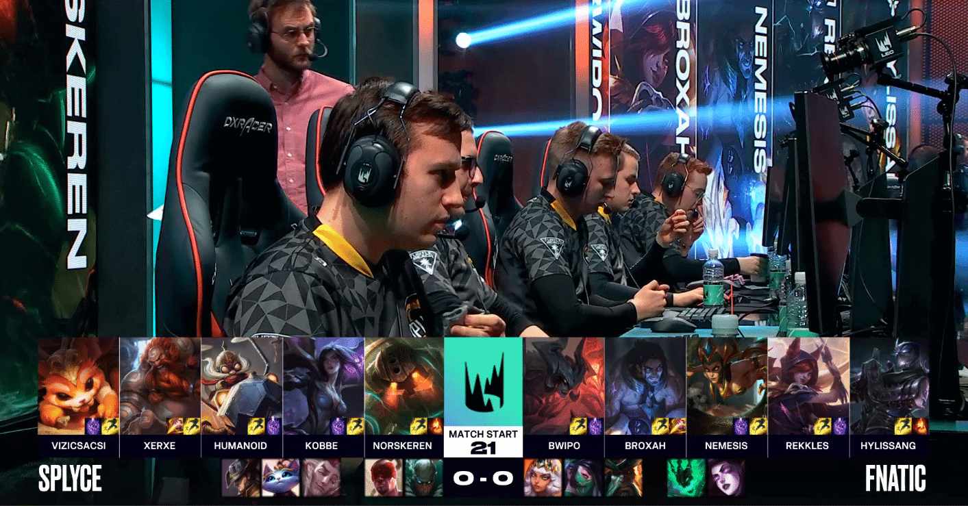 LEC Summer 2019 Gauntlet Splyce SPY Fnatic FNC Game 1