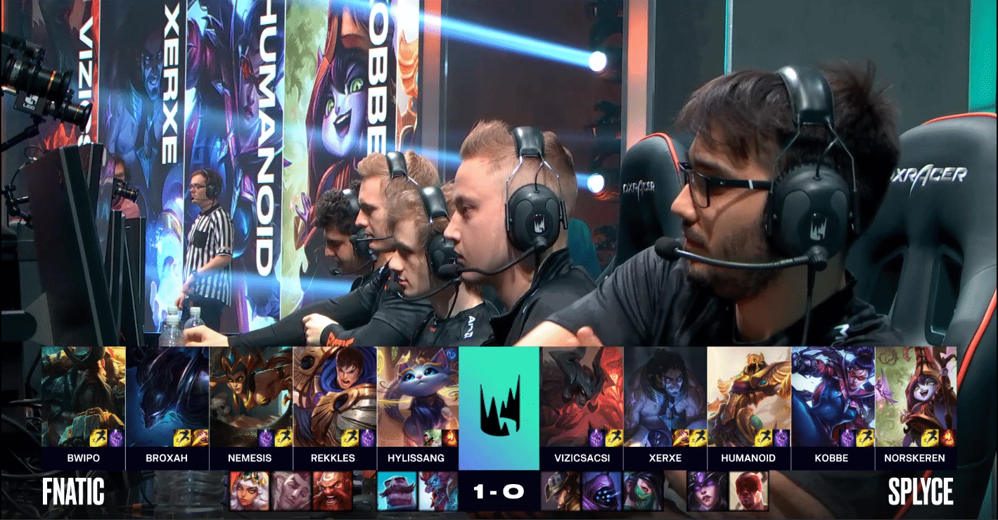 LEC Summer 2019 Gauntlet Splyce SPY Fnatic FNC Game 2