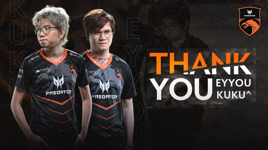 Dota 2: Kuku and eyyou Officially Leave TNC