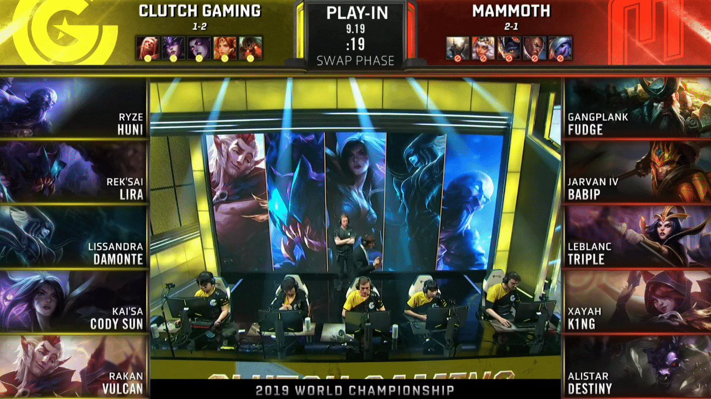 LoL Worlds 2019 Play Ins Day Three CG MMM