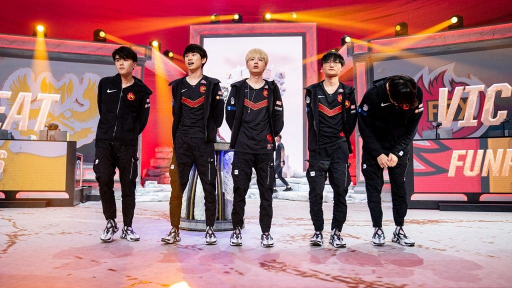 FunPlus Phoenix FPX Worlds 2019 Quarterfinal