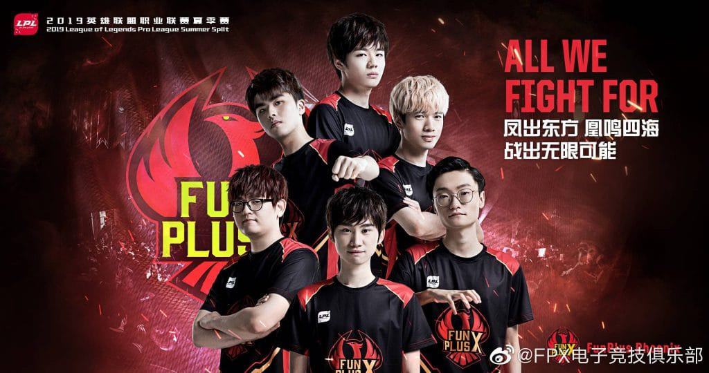 Funplus Phoenix LoL Worlds 2019