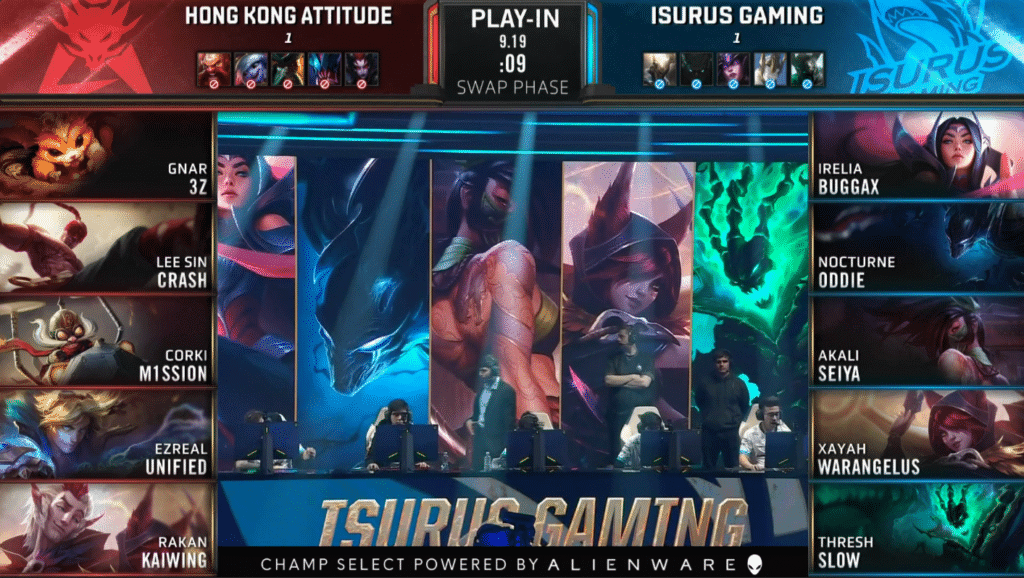 LoL Worlds 2019 Play-In Knockouts HKA ISG Game 3