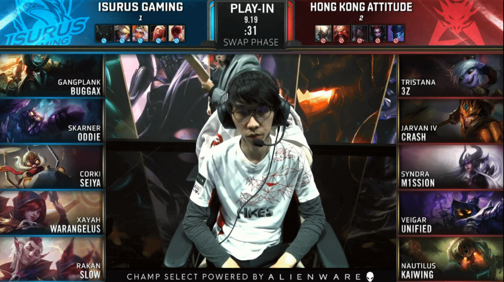 LoL Worlds 2019 Play-In Knockouts HKA ISG Game 4