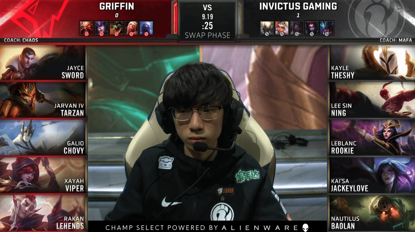 LoL Worlds 2019 Quarterfinal IG GRF Game 2