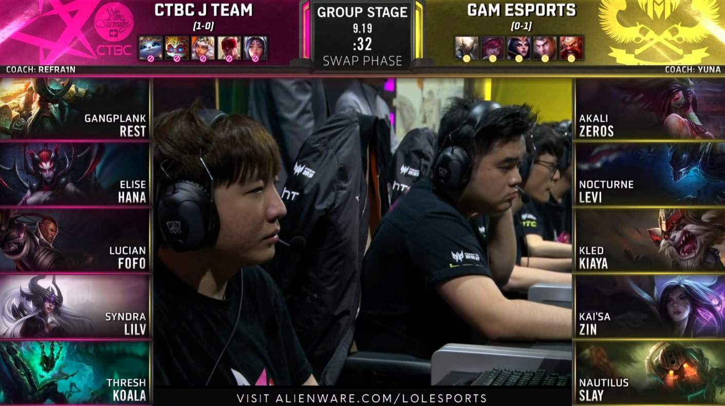 LoL Worlds 2019 Groups Day 3 JT GAM