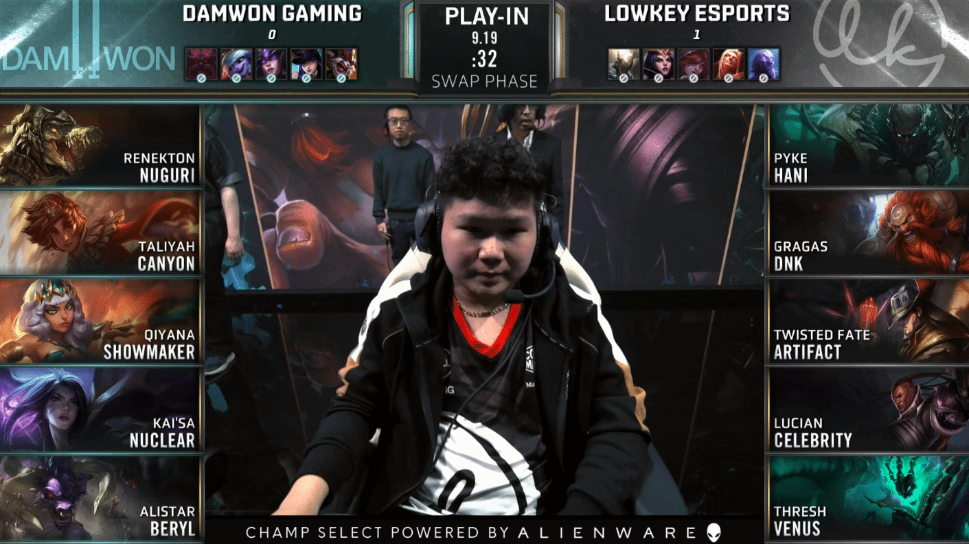 LoL Worlds 2019 Play In Knockout LK DWG Game 2